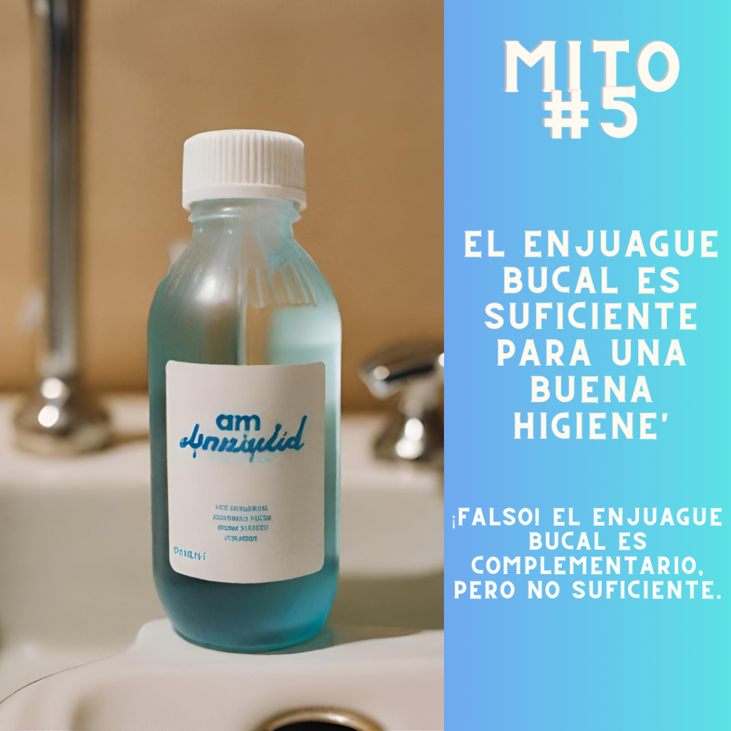 el enjuague bucal es suficiente para una buena higiene